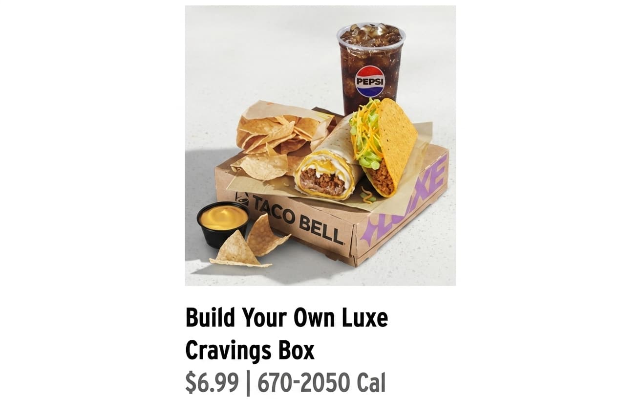 Image of Build Your Own Luxe Cravings Box
