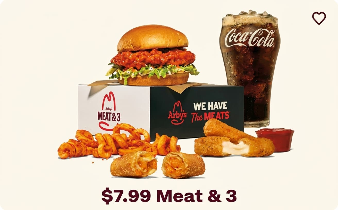 $7.99 Meat & 3