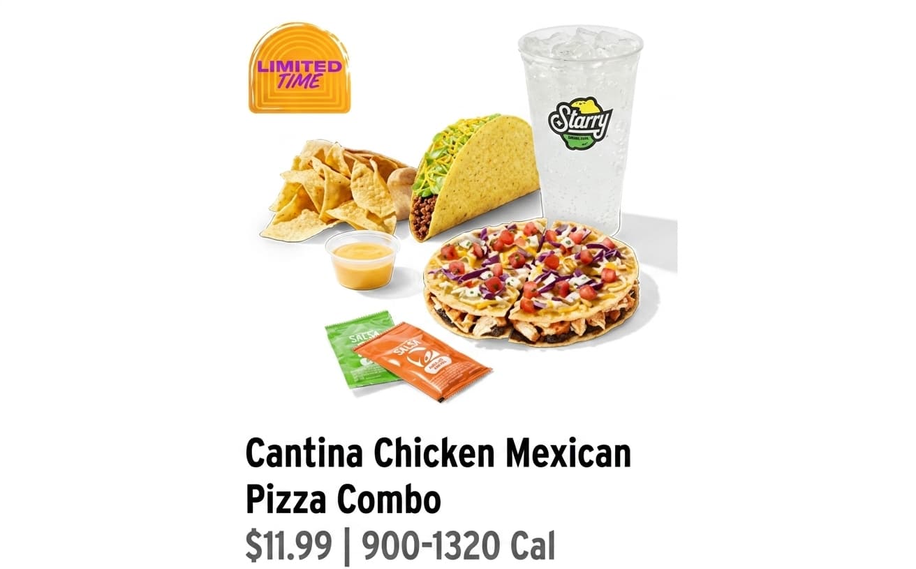 Image of Cantina Chicken Mexican Pizza Combo