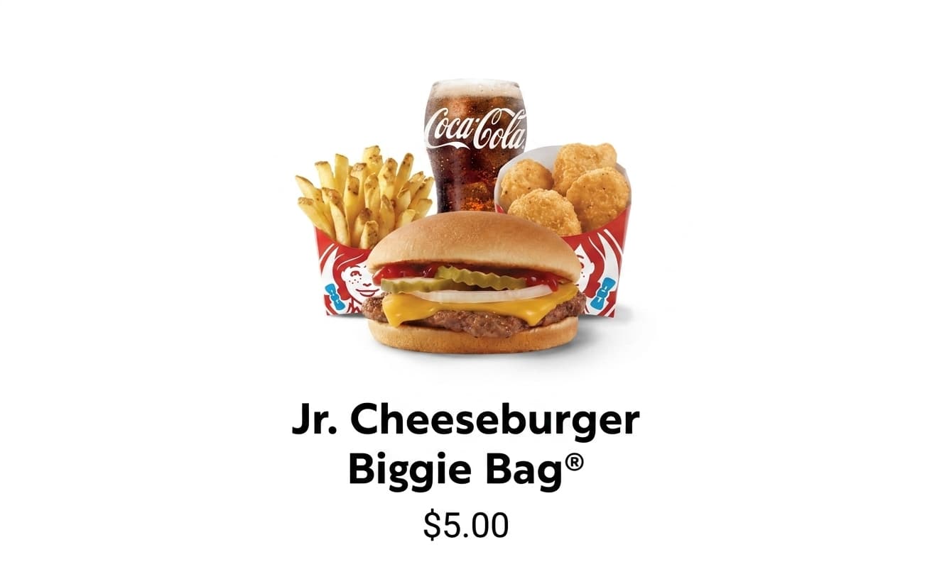 Jr. Cheeseburger Biggie Bag®